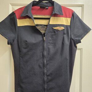 Harley-Davidson 120th Anniversary Zip-up Blouse